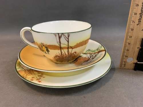 Vintage Royal Doulton Coaching Scenes Trio