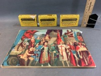 Vintage Kings & Queens Cig Card Album Full + 3 Sets Vintage Cig Cards in Cig Packets - 2