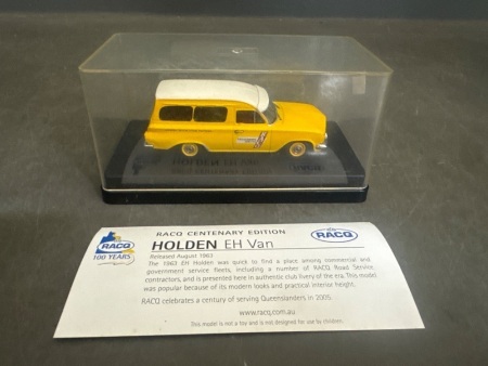 Rare RACQ EH Holden Van Centenary Edition Model Car