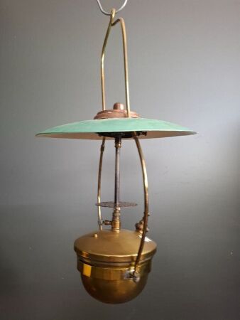 Vintage Tilley KL80 Brass Hanging Lamp