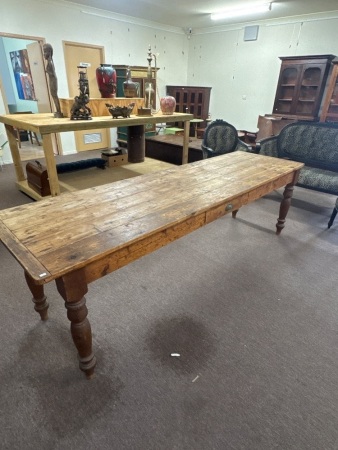 Large Farmhouse Style Tavern Table