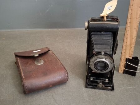 Vintage Kodak Folding Brownie Camera - Made in Great Britain