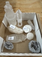 Lot of Quartz & Silver Crystals - 2
