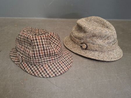 Pair of Tradition English Wool Hats