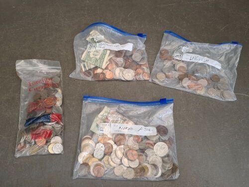 1.7kg of Overseas Coins