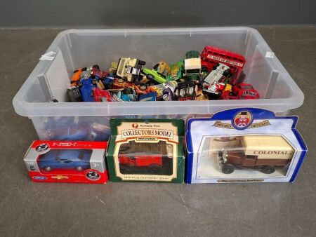 Selection of Die Cast Toy Cars