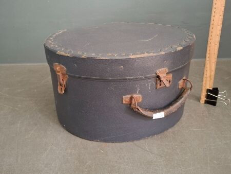 Vintage Pyramid Hat Box