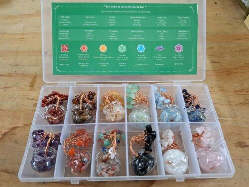 Tree of Life Crystal Trees Love & Healing Kit