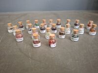 Assortment of Crystals & Gemstones in Small Bottles - 2