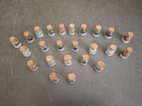 Assortment of Crystals & Gemstones in Small Bottles - 3