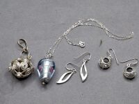 Mixed Silver Jewellery Lot - 6