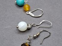 6 Stunning Pairs of Earrings - Stamped 925 - 3