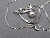 3 Sterling Silver Necklaces - Marked 925 - 4