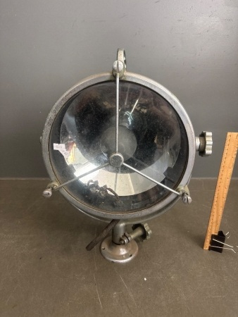 Francis Search Light Bolton Lancs England Serial S62/1758 watts 72