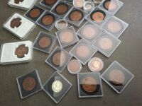 Collection of Australian 3 Pence, One Penny, Half Penny and Shilling Coins - 2