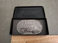 The Brickyard Memorial Day 1976 Belt Buckle by Bergamot Brass Works USA