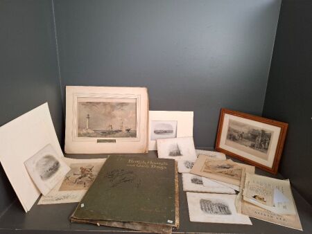 Large Selection of Victorian Prints & Artworks