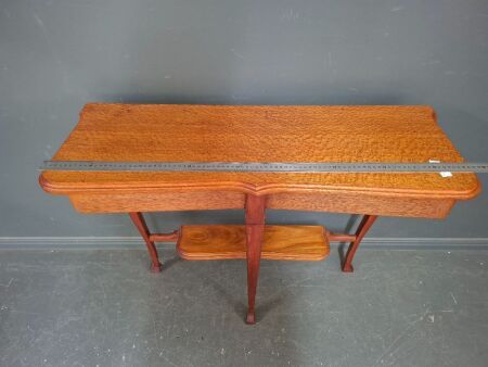 Silky Oak Hall Table