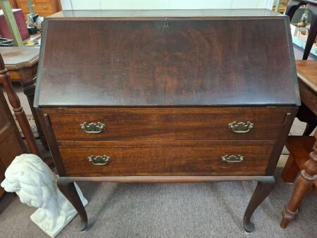 Antique Mahogany Office Bureau
