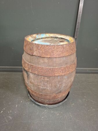 Vintage Wine Barrel
