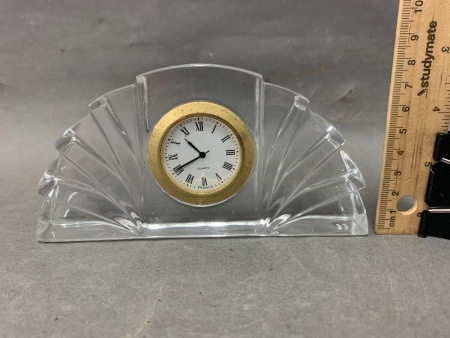 Waterford Crystal Clock with French Quartz Movement