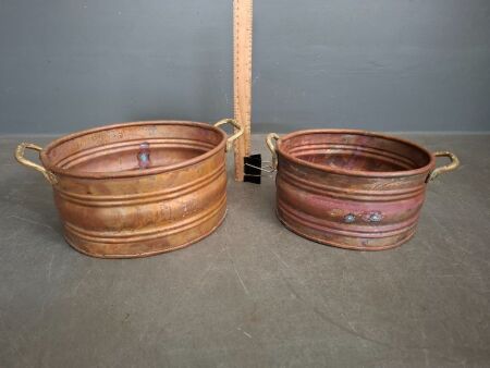 Handle Copper Pots