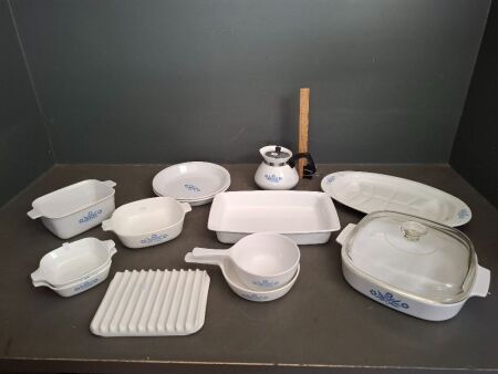 Vintage Corning Ware Cooking Kitchenalia