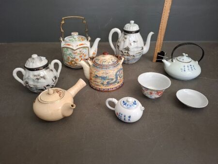 Lot of Mixed Asian Ceramics