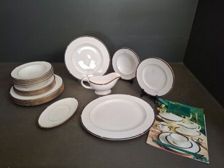 Royal Worcester Carnia Blue Set - Incomplete