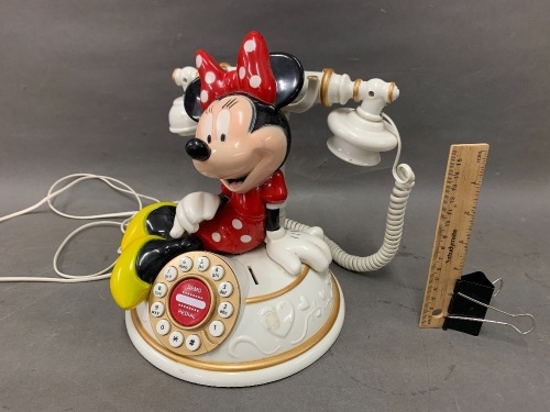 Vintage Minnie Mouse Phone Money Box