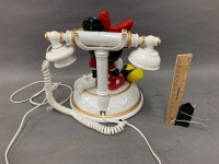 Vintage Minnie Mouse Phone Money Box - 2