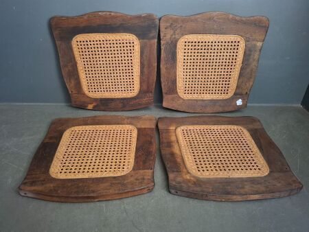 4 Antique Chair Seats