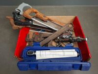 Quantity of Wrenches & Hand Saws - 2