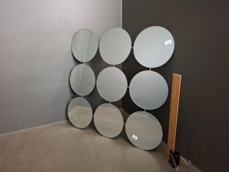 Modern 9 Round Mirrors Mirror