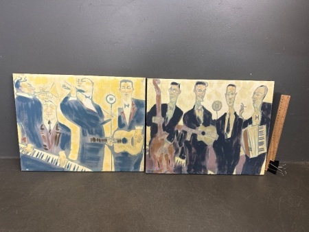 The Band is Back Together Canvas artworks