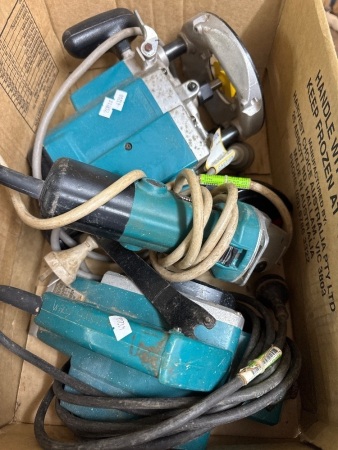 Selection of Makita Electric Power tools