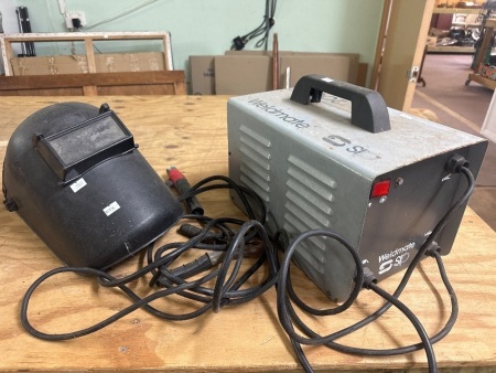 SIP Weldmate Welder with Blue Eagle Welding Helmet