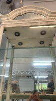 Tall Glazed Display Cabinet with Top Lighting - 3