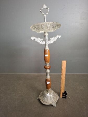Vintage Standing Ashtray