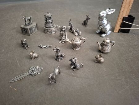 Selection of Pewter Figurines