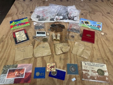 Large Lot of Coins