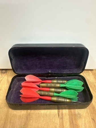 2 Sets of Vintage Darts by Kwiz & Tex Australia