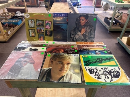 Lot of Mixed Genre Vinyl Records