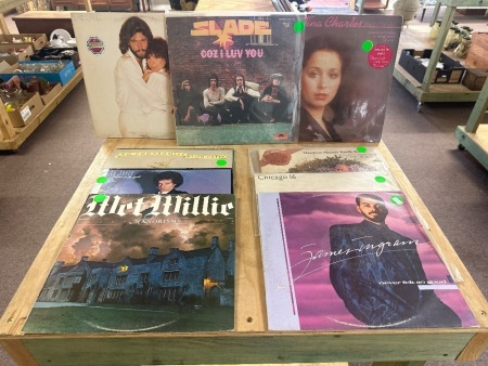Lot of Mixed Genre Vinyl Records