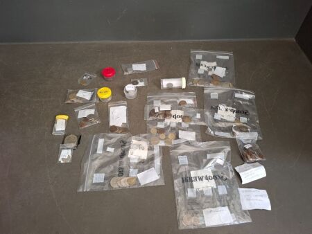 Various Old English, European, African and other Countries Collectable Coins