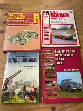 Encyclopaedia of Antique Firearms, History of the Holden, Holden HQ-HJ & Jaguar Book