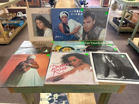 Lot of Mixed Genre Vinyl Records