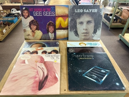 Lot of Mixed Genre Vinyl Records