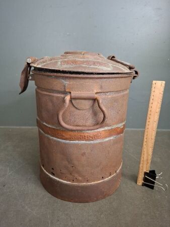 Vintage E.Menzies Ashbridge Cream Can
