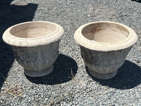 Large Concrete Classical Urn Planters